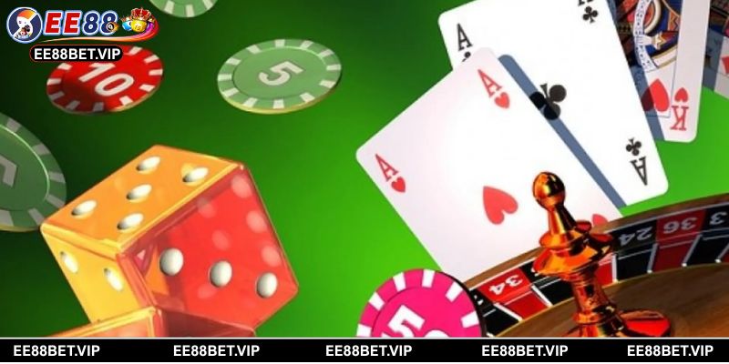 Bàn chơi game bài EE88 thu hút bởi sự sôi động và náo nhiệt