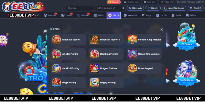 Bộ sưu tập game bắn cá được yêu thích nhất mọi thời đại