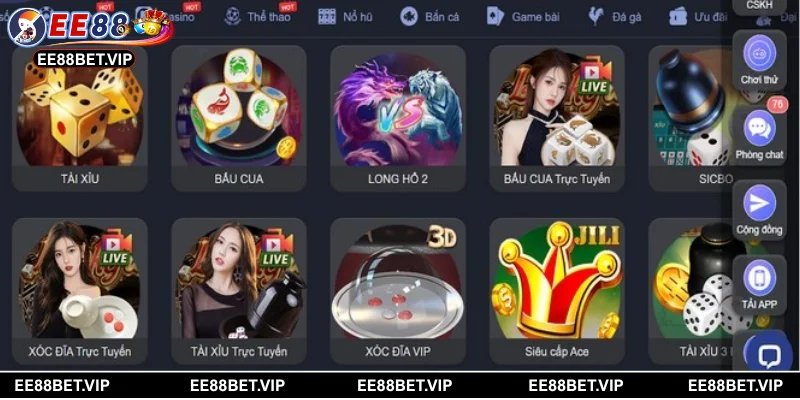 Bước vào thế giới game đa dạng, giải trí không giới hạn