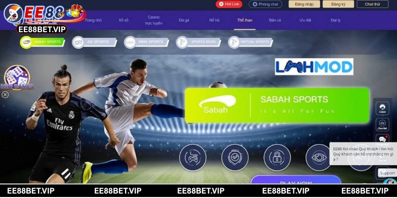 Đặt cược thể thao với tỷ lệ kèo hấp dẫn nhất thị trường