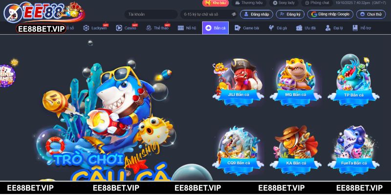 Không gian giải trí đại dương sống động và hiện đại