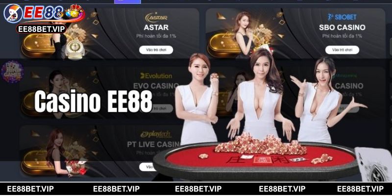 Người chơi có thể tương tác trực tiếp cùng dealer tại sảnh Casino